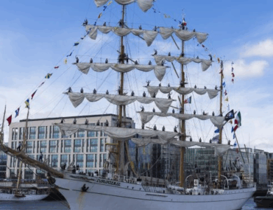 Buque Escuela Cuauhtémoc: esta pudo ser la causa de su choque con el puente de Brooklin, según primeros reportes