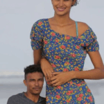 “Una de las mujeres más altas del mundo eligió un esposo que mide 1.50 metros”: ¿Cómo se ven sus hijos?