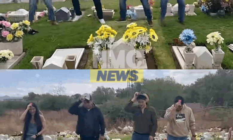 VIDEO: Hermanos bailan ‘El Ratón Vaquero’ en tumba de su madre y conmueven redes