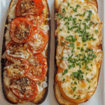 Bruschetta de Ajo Asado y Tomate