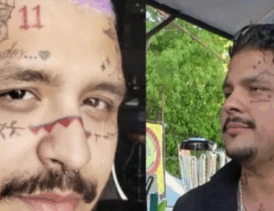 VIDEO: ¿Separados al nacer?: Imitador de Nodal se reúne con el cantante y logra DESBLOQUEAR su iPhone usando el rostro