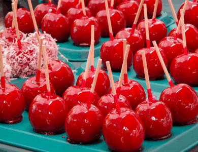 MANZANAS CARAMELIZADAS MANZANAS CARAMELIZADAS