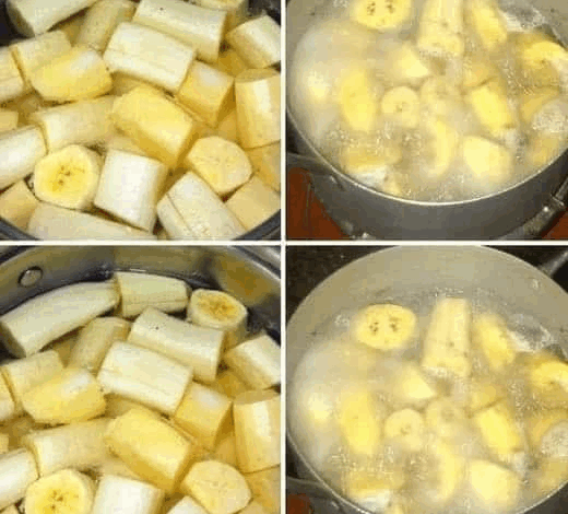 bastara con hervir 3 platanos antes de acostarte