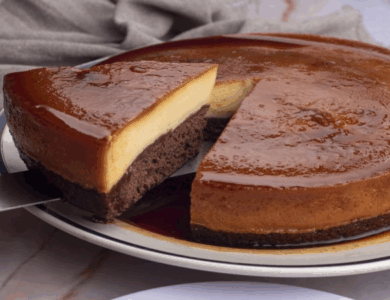 Pastel Imposible, Chocoflan o Tarta Mágica Pastel Imposible, Chocoflan o Tarta Mágica