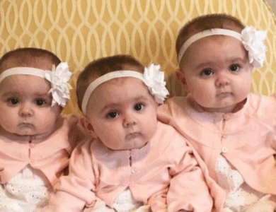 Los padres esperaban tener un solo bebé, pero nacieron trillizas idénticas. ¿Cómo lucen ahora? Los padres esperaban tener un solo bebé, pero nacieron trillizas idénticas. ¿Cómo lucen ahora?