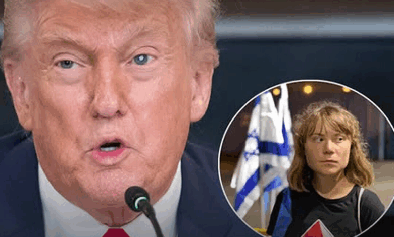 Trump no se guarda nada y responde con fuerza a Greta Thunberg