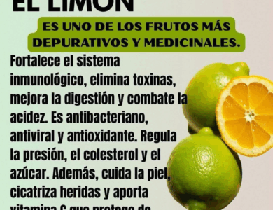 BENEFICIOS DEL LIMÓN