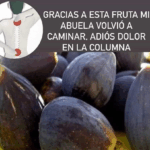 Gracias a esta fruta mi abuela volvió a caminar, adiós dolor en la columna