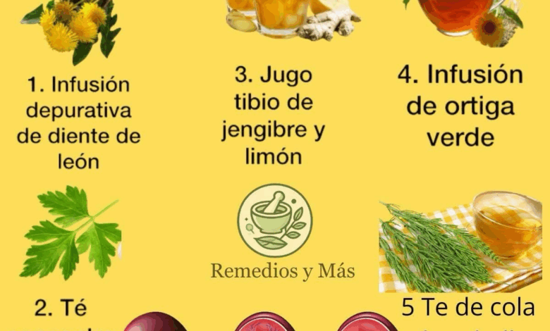 5 Recetas Naturales para Cuidar Tus Riñones