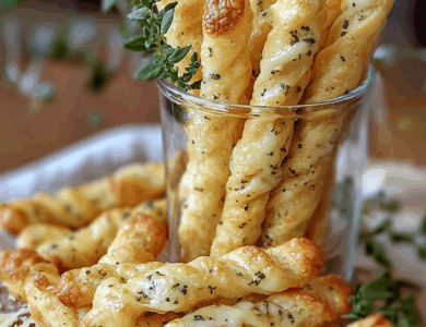 Grisines de Orégano y Queso: Crujientes y Llenos de Sabor Grisines de Orégano y Queso: Crujientes y Llenos de Sabor