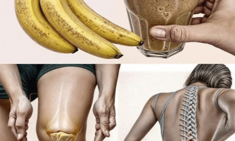 Cómo Hacer Colágeno Casero con Plátano para Cuidar tus Articulaciones y Reducir la Inflamación