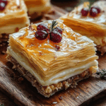 HOJALDRE CRUJIENTE CON QUESO BRIE, ARÁNDANOS Y NUECES: ¡UNA DELICIA GOURMET!