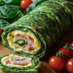 Pionono de Espinaca SIN Harinas: ¡Una Delicia Ligera y Nutritiva!