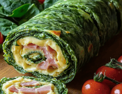 Pionono de Espinaca SIN Harinas: ¡Una Delicia Ligera y Nutritiva! Pionono de Espinaca SIN Harinas: ¡Una Delicia Ligera y Nutritiva!