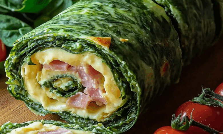 Pionono de Espinaca SIN Harinas: ¡Una Delicia Ligera y Nutritiva!