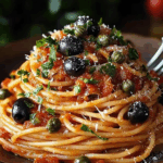 Pasta Puttanesca: Un Clásico Italiano con un Toque Picante y Delicioso