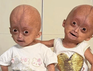 “Gemelas nacidas con el raro síndrome de Benjamin Button”: ¿Cómo lucen las hermanas?