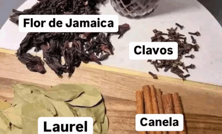 descubre PARA QUÉ SIRVE EL TÉ DE JAMAICA CON LAUREL Y CANELA