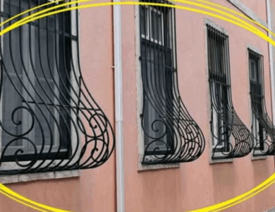 ¿Por qué a algunas ventanas les colocan barrotes con una curva? La razón te sorprenderá.