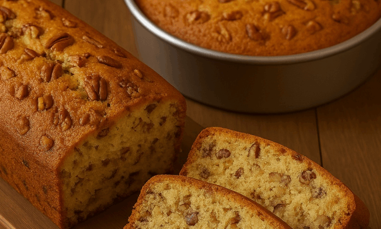 RECETA: PASTEL SALUDABLE DE AVENA Y NUECES (Sin harina de trigo, sin azúcar)