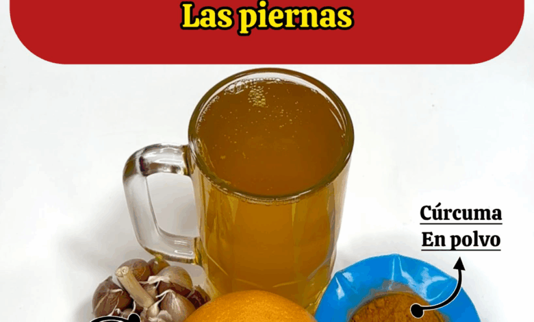 Bebida natural para depurar el cuerpo y mejorar la circulación