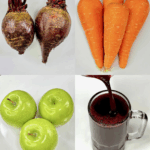 Jugo energético de remolacha, zanahoria y avena Jugo energético de remolacha, zanahoria y avena