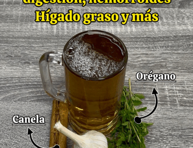 Elimina la diabetes, la mala digestión, hemorroides, hígado graso ¡y más!