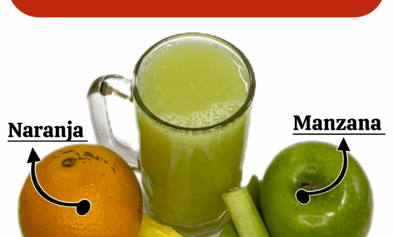 Limpia tu hígado graso, el colon, elimina los dolores articulares y desinflama tu abdomen con esta poderosa mezcla verde