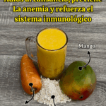 El jugo que elimina la anemia y el cansancio en días