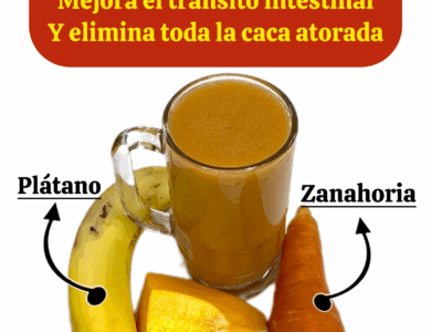 Jugo natural para el estreñimiento, desinflamar el vientre y eliminar los residuos intestinales