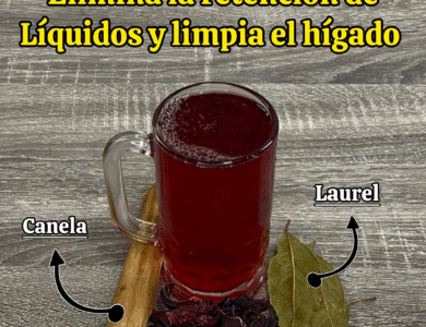 ¡Desinflama tu vientre, elimina líquidos y limpia tu organismo naturalmente!