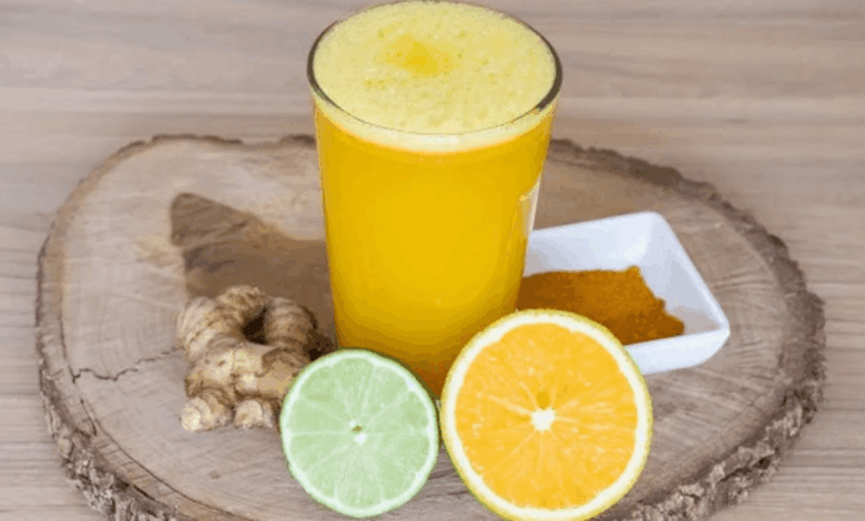 Jugo de Naranja y Jengibre para Limpiar Riñones, Pulmones e Hígado