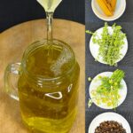 Infusión herbal de orégano, canela y manzanilla Infusión herbal de orégano, canela y manzanilla