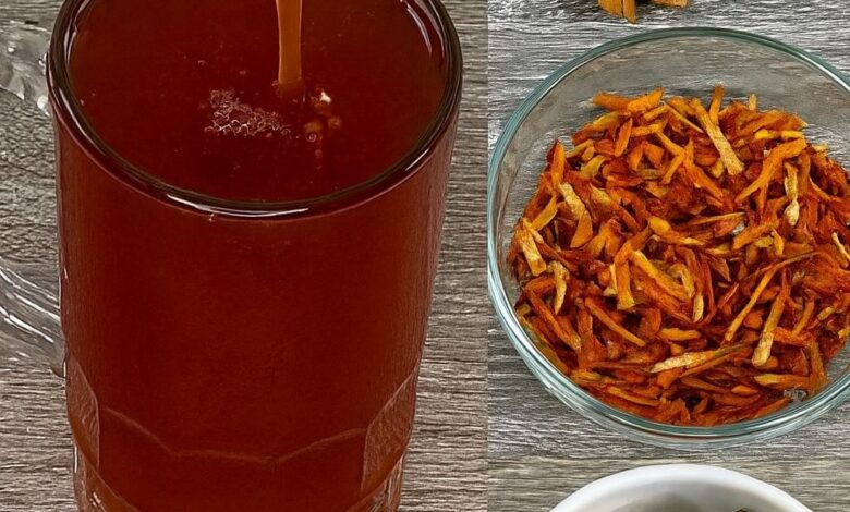 Infusión de semilla de aguacate con canela y cúrcuma