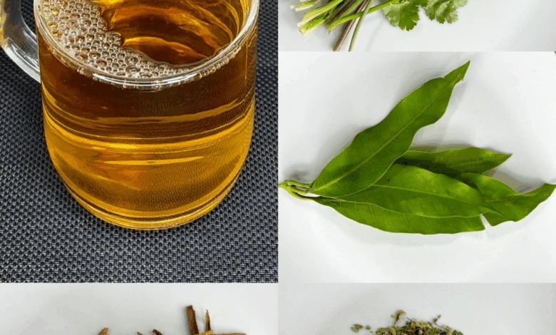 Potente infusión natural para la circulación, la diabetes y el hígado graso