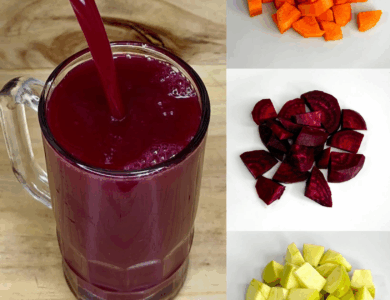 Batido Natural de Remolacha, Zanahoria y Manzana Verde: Energía, Color y Bienestar en un Vaso Batido Natural de Remolacha, Zanahoria y Manzana Verde: Energía, Color y Bienestar en un Vaso