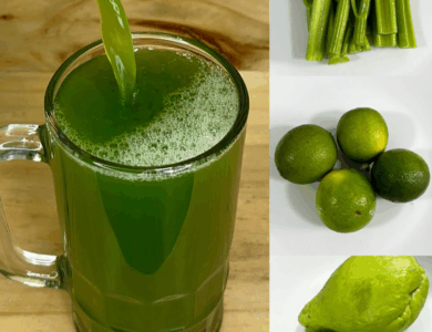 Jugo Natural de Chayote, Apio y Limón: Frescura y Vitalidad en Cada Vaso Jugo Natural de Chayote, Apio y Limón: Frescura y Vitalidad en Cada Vaso