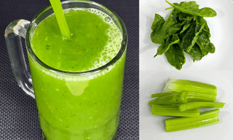 Jugo Verde Nocturno: Ligereza, Energía y Bienestar en Cada Sorbo