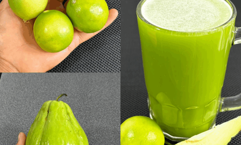 Bebida Natural de Chayote, Cúrcuma y Limón: Depura, Refresca y Revitaliza tu Cuerpo