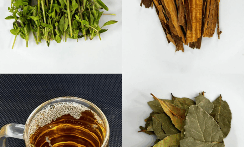 Infusión Natural para Desinflamar el Abdomen: Canela, Laurel y Orégano
