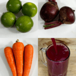 Batido Natural de Zanahoria, Remolacha y Limón: Energía, Fibra y Antioxidantes en un Vaso Batido Natural de Zanahoria, Remolacha y Limón: Energía, Fibra y Antioxidantes en un Vaso