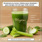 Jugo verde para bajar de peso, limpiar el hígado y mejorar tu energía Jugo verde para bajar de peso, limpiar el hígado y mejorar tu energía