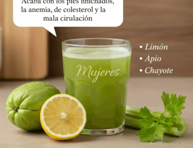 Chayote con limón y apio: la bebida natural que elimina el dolor de rodillas y mejora la circulación