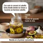 Haz crecer tu cabello y combate la calvicie con esta poderosa receta natural