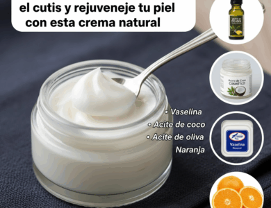 Crema Hidratante 100% Natural para Eliminar Arrugas y Rejuvenecer la Piel