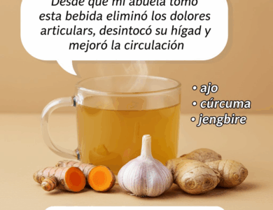 Bebida Milagrosa para Eliminar Dolores, Desintoxicar el Hígado y Mejorar la Circulación