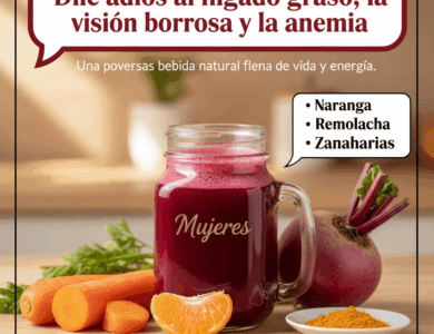 🥕 Potente Bebida Natural para Eliminar el Hígado Graso, la Anemia y la Visión Borrosa 🥕 Potente Bebida Natural para Eliminar el Hígado Graso, la Anemia y la Visión Borrosa