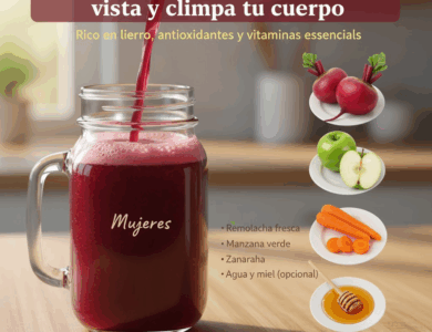 Recupera la Vista, Elimina la Anemia y Limpia el Hígado Graso con Esta Poderosa Bebida Natural