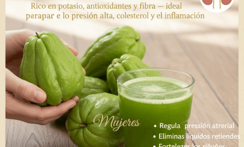Chayote: El Tesoro Natural que Mejora la Circulación, Combate la Anemia y Alivia el Dolor Articular
