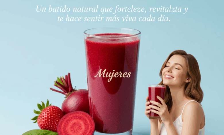 Batido Natural para la Anemia